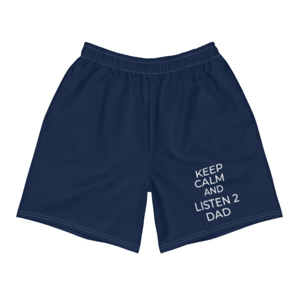 Herren Shorts “Keep calm and listen 2 dad”