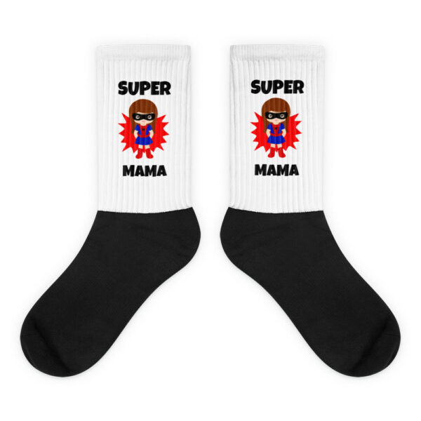 Socken “Super Mama”