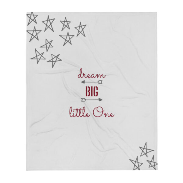 Babydecke “Dream big little one”